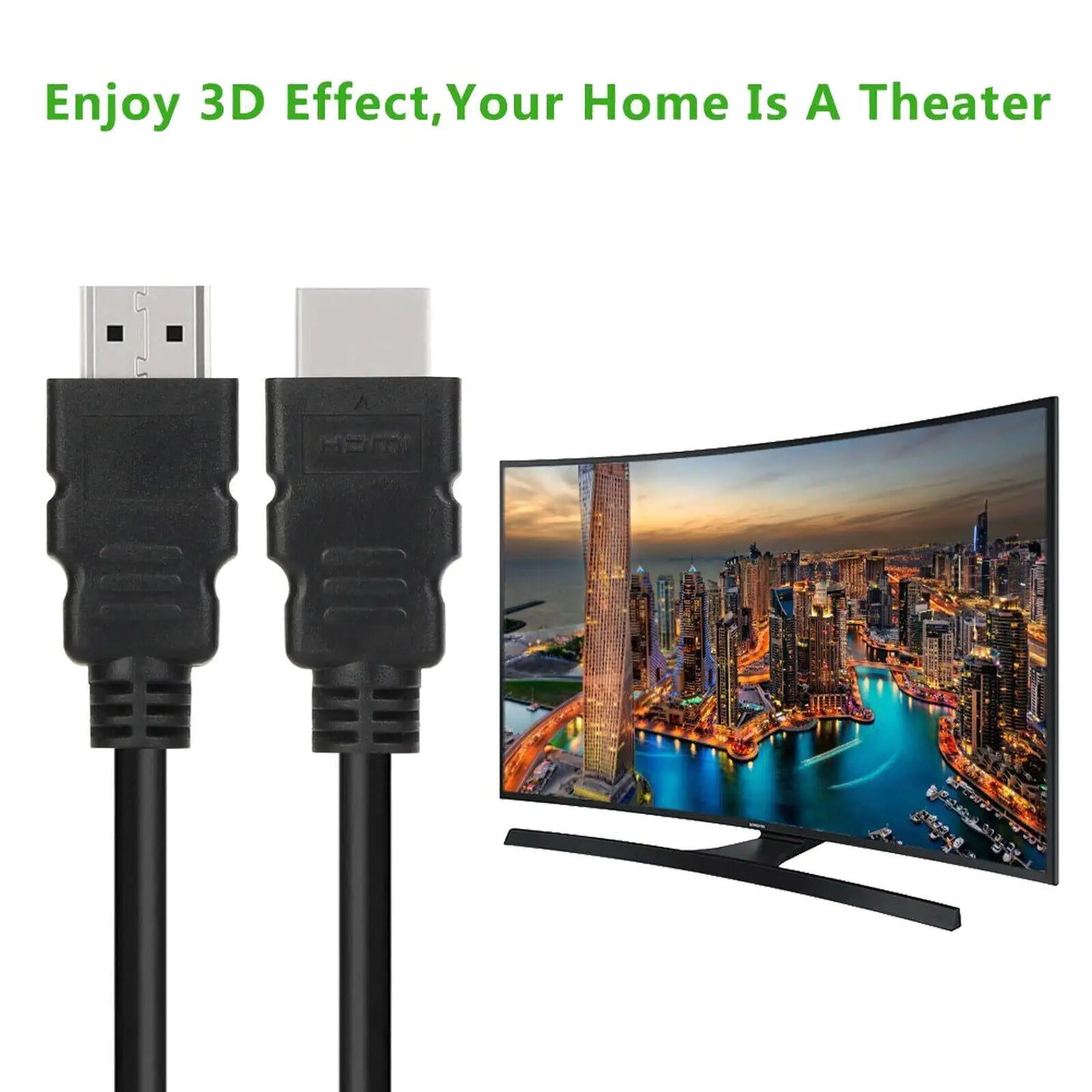 4K HDMI 2.0 Cable UHD HDTV Ultra HD High Speed 2160P HDR 60Hz 18Gbps Dolby HDCP