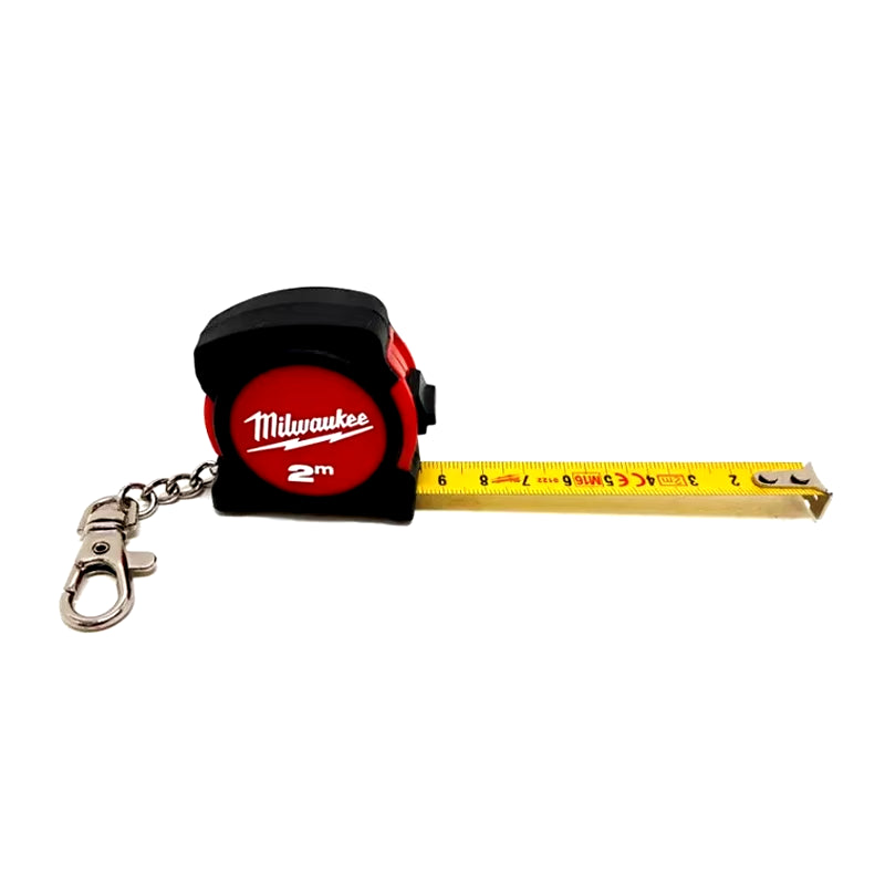 48-22-5507 Mini Tape Measure 2M Compact Portable Keychain Tape Measure Secure Durable Measurement Tool